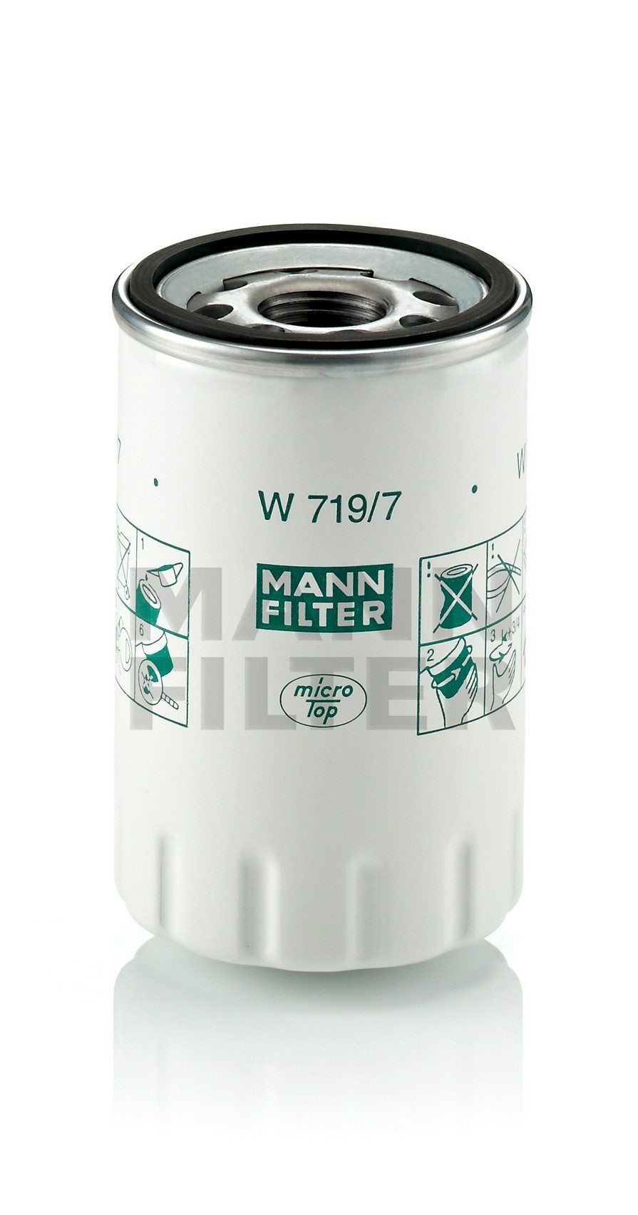 MANN FILTER Engine Oil Filter - W 719/7